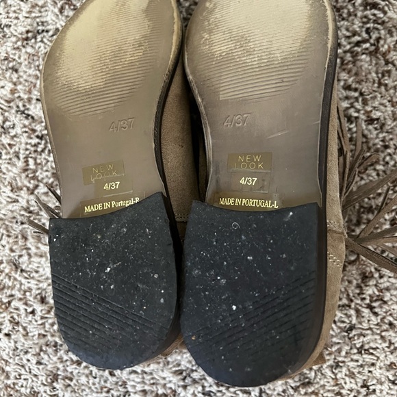 New Look Fringe Suede booties size 37 (US 6.5) - Picture 9 of 12